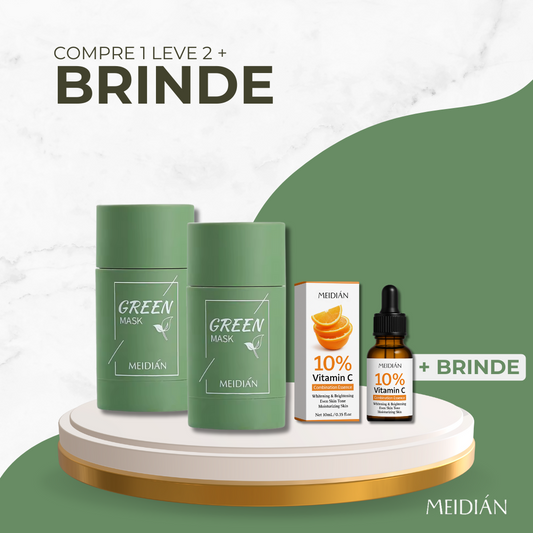 [COMPRE 1 LEVE 2] Green Mask Original (Pele renovada em até 10 minutos!) + BRINDE EXCLUSIVO